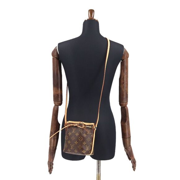 Louis Vuitton Monogram Nano Noe Shoulder Bag Brown - Picture 7 of 7